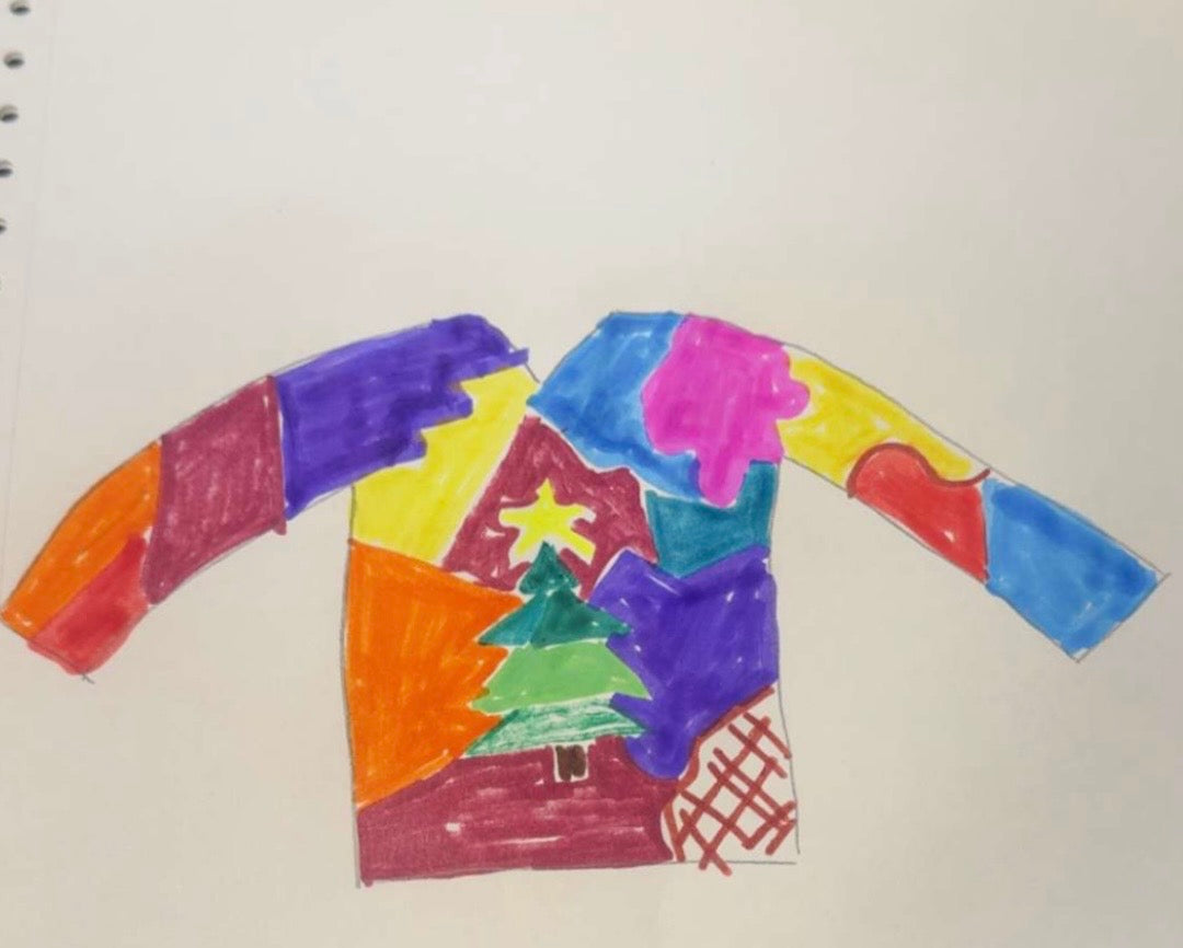 Custom Patchwork Sweater