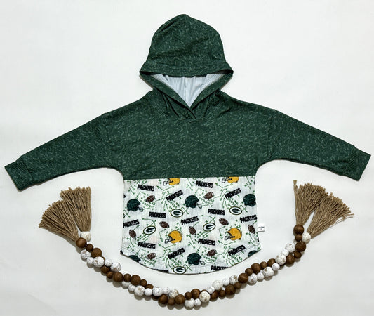 Long Sleeve Hooded Tee - Green Bay