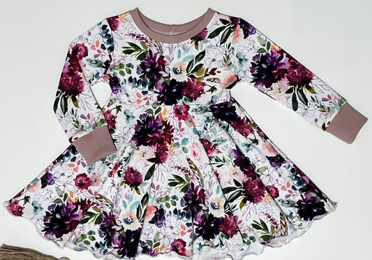 Long Sleeve Twirl Top and Leggings - 3T