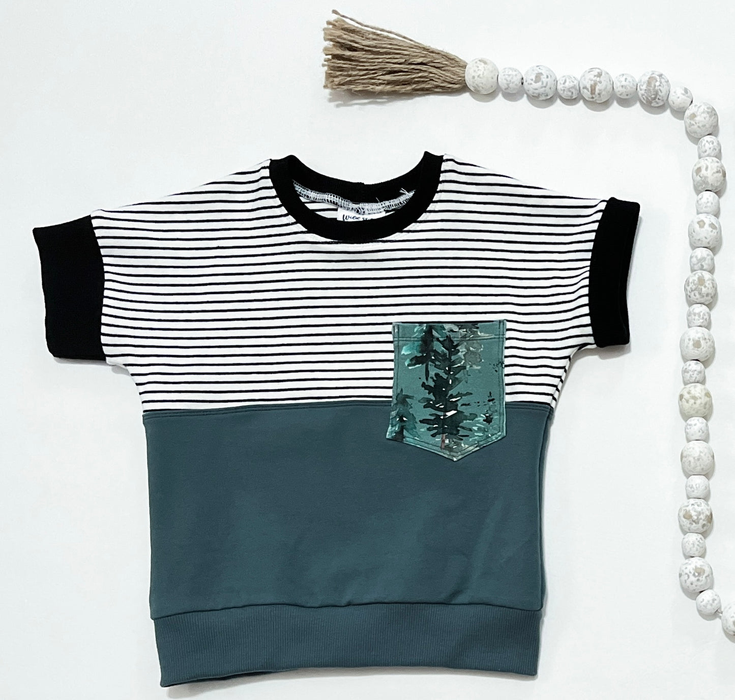 Grow With Me Short Sleeve Color Blocked Dolmans - 1-3yr