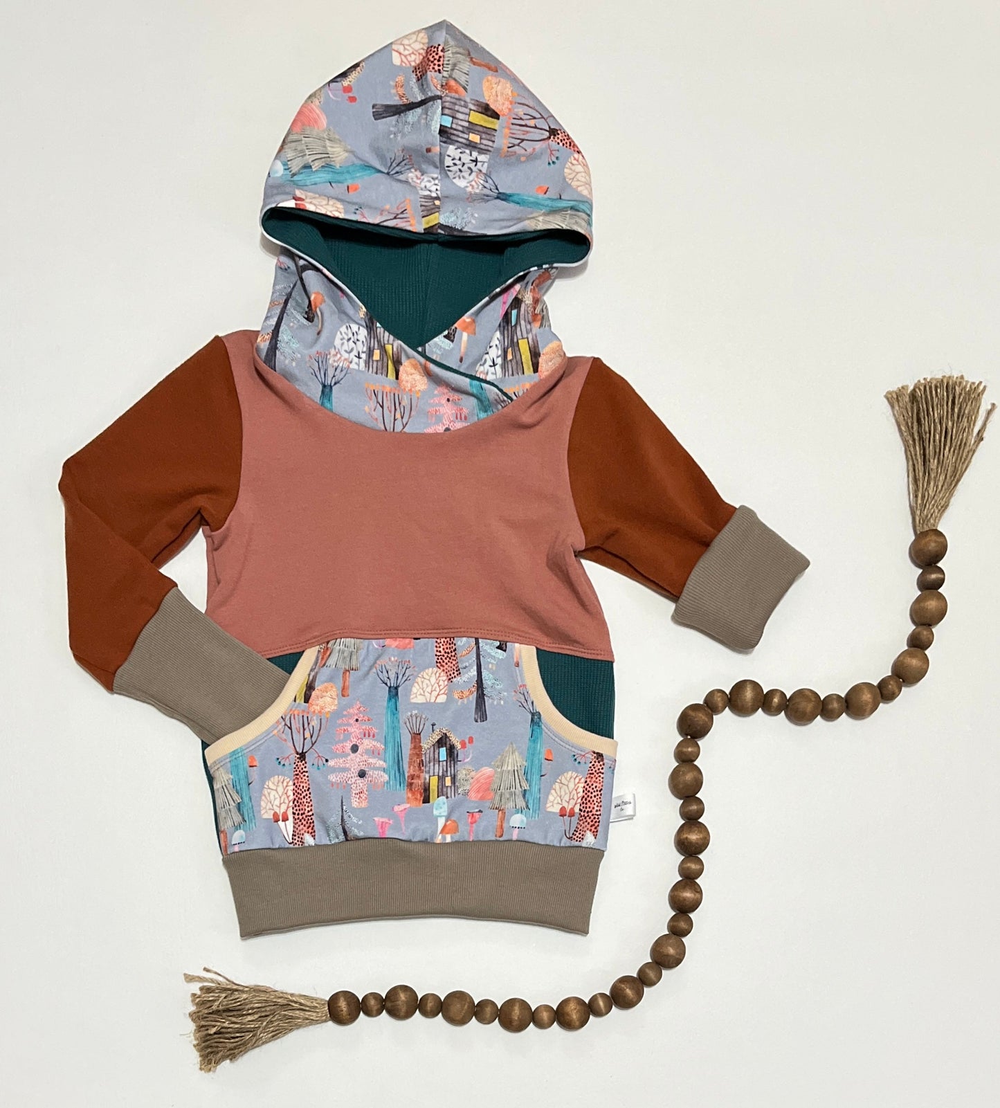 Grow With Me Color Blocked Hoodies : Made To Order