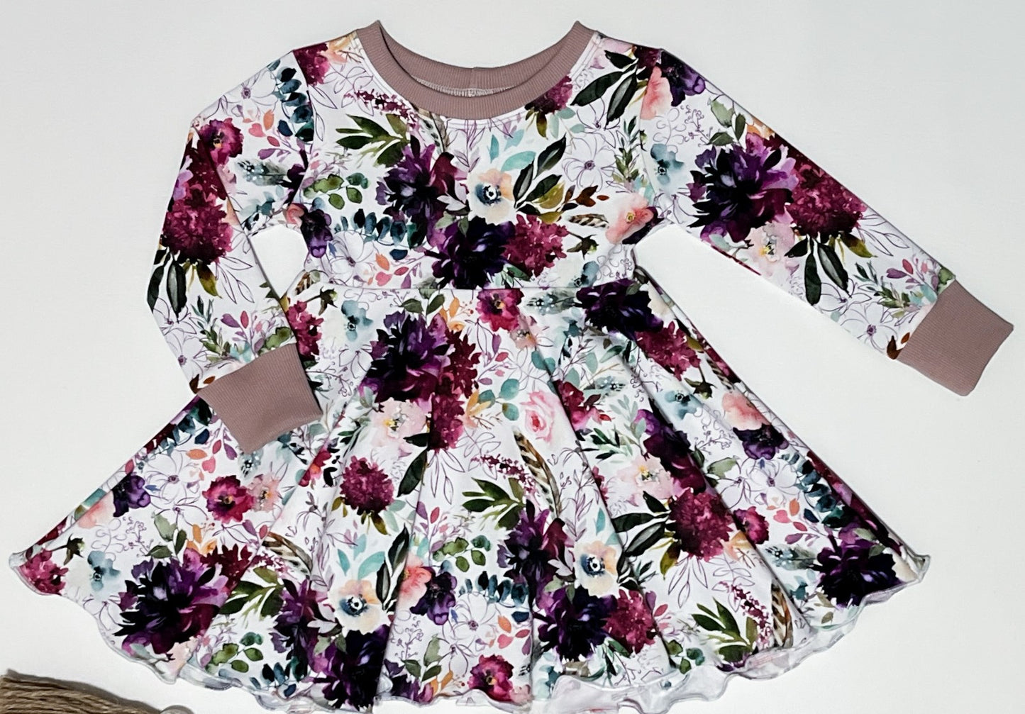 Long Sleeve Twirl Top and Leggings : Made To Order